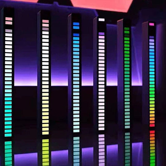 🔥Barra de luces RGB inalámbrica activada por sonido