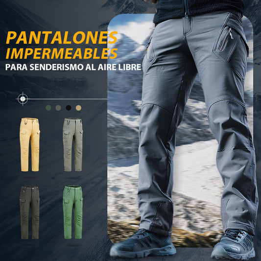 🔥Pantalones tácticos impermeables para senderismo al aire libre para hombre