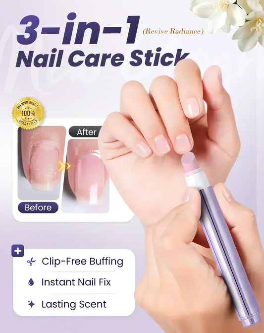 👍🧑‍⚕️ Reparación de daños en las uñas ✨ "Aroma + Manicura + Protección" en UN solo lápiz portátil para el cuidado de las uñas 💅