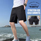Pantalones cortos elásticos de seda de hielo de talla grande para hombre——COMPRE 1 LLÉVATE 1 GRATIS