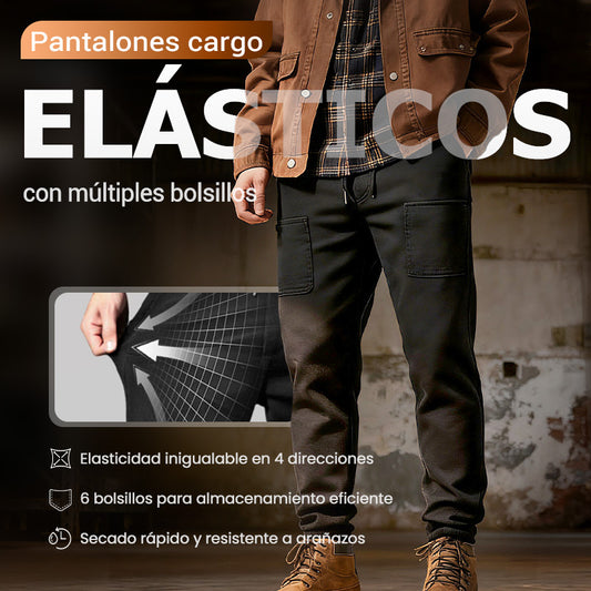 💥Rebajas de Navidad 47% DE DESCUENTO🥰 Multipantalones – Pantalones Cargo Duraderos, Multibolsillos y Superelásticos