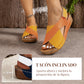 Sandalias ortopédicas de tacón inclinado ultra cómodas para mujer