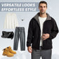 🔥 Envío Gratis - Chaqueta de Forro Polar Doble Cara para Hombre