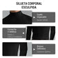 Camiseta de manga larga para hombre con cuello alto y corte ajustado - COMPRA 2 ENVÍO GRATIS