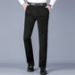 Pantalones casuales clásicos de alta elasticidad para hombre