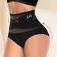 Conjunto de bragas de malla de cintura alta para mujer