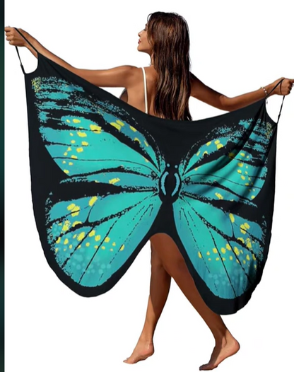 2024 Summer sale🔥Sunset and Swim Sexy Butterfly Swimsuit Cover Up🦋