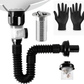 Desagüe Flexible Lavabo - Bloqueador Olores, Incluye Manguera Ajustable y Guantes