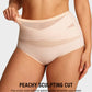Conjunto de bragas de malla de cintura alta para mujer