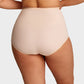 Conjunto de bragas de malla de cintura alta para mujer