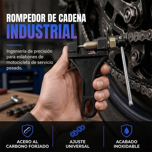 Herramienta Pesada para Romper Cadenas de Motocicletas