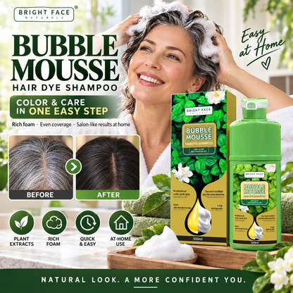 🌿Tinte en espuma a base de plantas – suave con cuero cabelludo sensible, sin olor químico. Color vibrante y aroma frutal 96h! ✨💇‍♀️