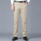 Pantalones casuales clásicos de alta elasticidad para hombre