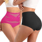 Conjunto de bragas de malla de cintura alta para mujer