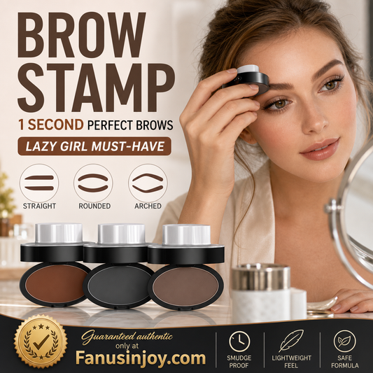 🥳¡OFERTA CALIENTE 2026!🥳Sello de Polvo para Cejas con Cepillo – Presiona y listo, cejas perfectas en segundos. 💄🌸