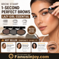 🥳¡OFERTA CALIENTE 2026!🥳Sello de Polvo para Cejas con Cepillo – Presiona y listo, cejas perfectas en segundos. 💄🌸