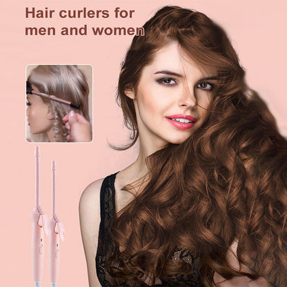 Rizador de cabello de 9 mm de grosor para cabello corto y largo