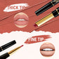 Barra de labios waterproof 2 en 1 Perfilador de labios