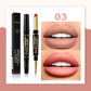 Barra de labios waterproof 2 en 1 Perfilador de labios