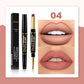 Barra de labios waterproof 2 en 1 Perfilador de labios