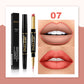 Barra de labios waterproof 2 en 1 Perfilador de labios