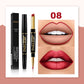 Barra de labios waterproof 2 en 1 Perfilador de labios