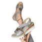 💕Sandalias de cuña abiertas de moda para mujer con tira elástica