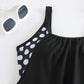 🥳OFERTA ESPECIAL DE VERANO🌊✨Bañador de dos piezas de lunares para mujer: corte favorecedor y estilo veraniego y elegante