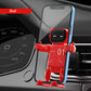 🤖Soporte de móvil para coche con diseño robot – rotación 360°, montaje seguro y compatible con todos los smartphones. ¡Estilo futurista! ✨🚗
