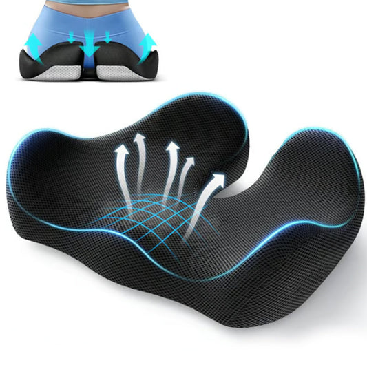 Cojín de asiento ergonómico de espuma con memoria