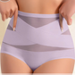 Conjunto de bragas de malla de cintura alta para mujer