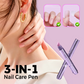 👍🧑‍⚕️ Reparación de daños en las uñas ✨ "Aroma + Manicura + Protección" en UN solo lápiz portátil para el cuidado de las uñas 💅