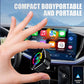 Adaptador inalámbrico 2 en 1 para coches iPhone y Android