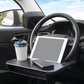 Bandeja para el volante y relleno para el hueco del asiento, 2 en 1