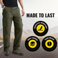 Pantalones cargo multibolsillos para hombr - COMPRA 2 ENVÍO GRATIS