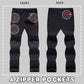 👖Pantalones impermeables Softshell para hombre con forro polar, rodillas reforzadas, para aventuras al aire libre.