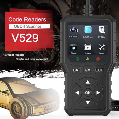 🔧✨ Herramienta de Diagnóstico OBD2 Profesional – Compatible con la mayoría de vehículos, ofrece un análisis rápido y preciso 🚗📱