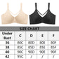 🔥Sujetador elegante de cobertura completa transparente para mujer de talla grande