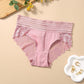 Pack de 5 Bragas de Encaje Multicolor para Mujer - Cómodas, Transpirables, Ideales para Citas y Viajes
