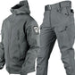 Conjunto de chaqueta y pantalones tácticos Soft Shell para hombre