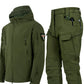 Conjunto de chaqueta y pantalones tácticos Soft Shell para hombre