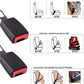 Extensor de Hebilla para Cinturón de Seguridad del Auto