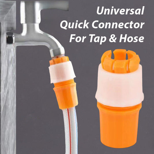 Conector rápido universal para grifo y manguera