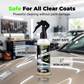 Spray limpiador de suciedad y restos de insectos para el coche