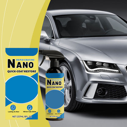 Spray de nanorrevestimiento para coches: restauración rápida y brillo de espejo