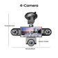 📹🚗Cámara de Tablero Multi-Lente HD 1080P con Visión Nocturna