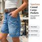 👖✨ Shorts Bermuda Mezclilla Mujer – Tiro Medio, Bolsillos Funcionales y Look Casual Perfecto 🌞👜