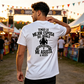 Camiseta de manga corta con estampado gráfico humorístico para hombre