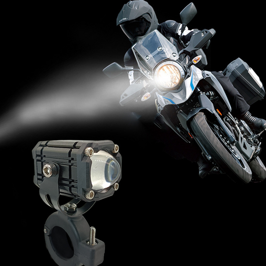 🎉🏍️Focos LED universales para motocicleta: doble haz y resistentes a la lluvia y a la nieve 💡