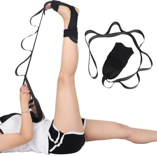 Correa multifuncional para estiramientos de pies y piernas - Entrenamiento y rehabilitación